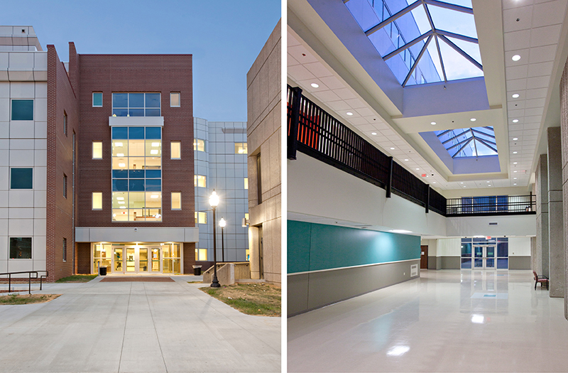 Health Sciences Hall Schmidt Associates Architecture & Engineering