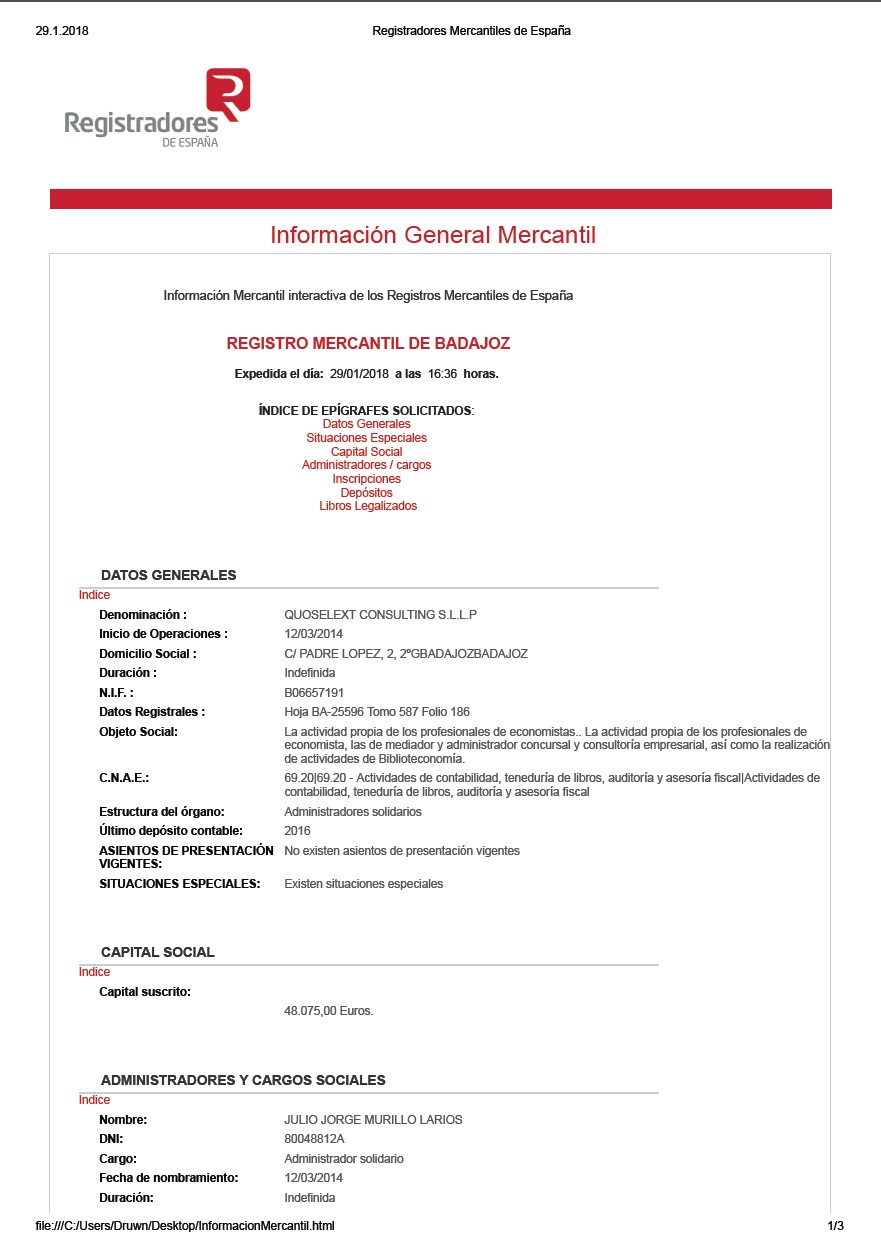 Spanische Adresse Aufbau 1