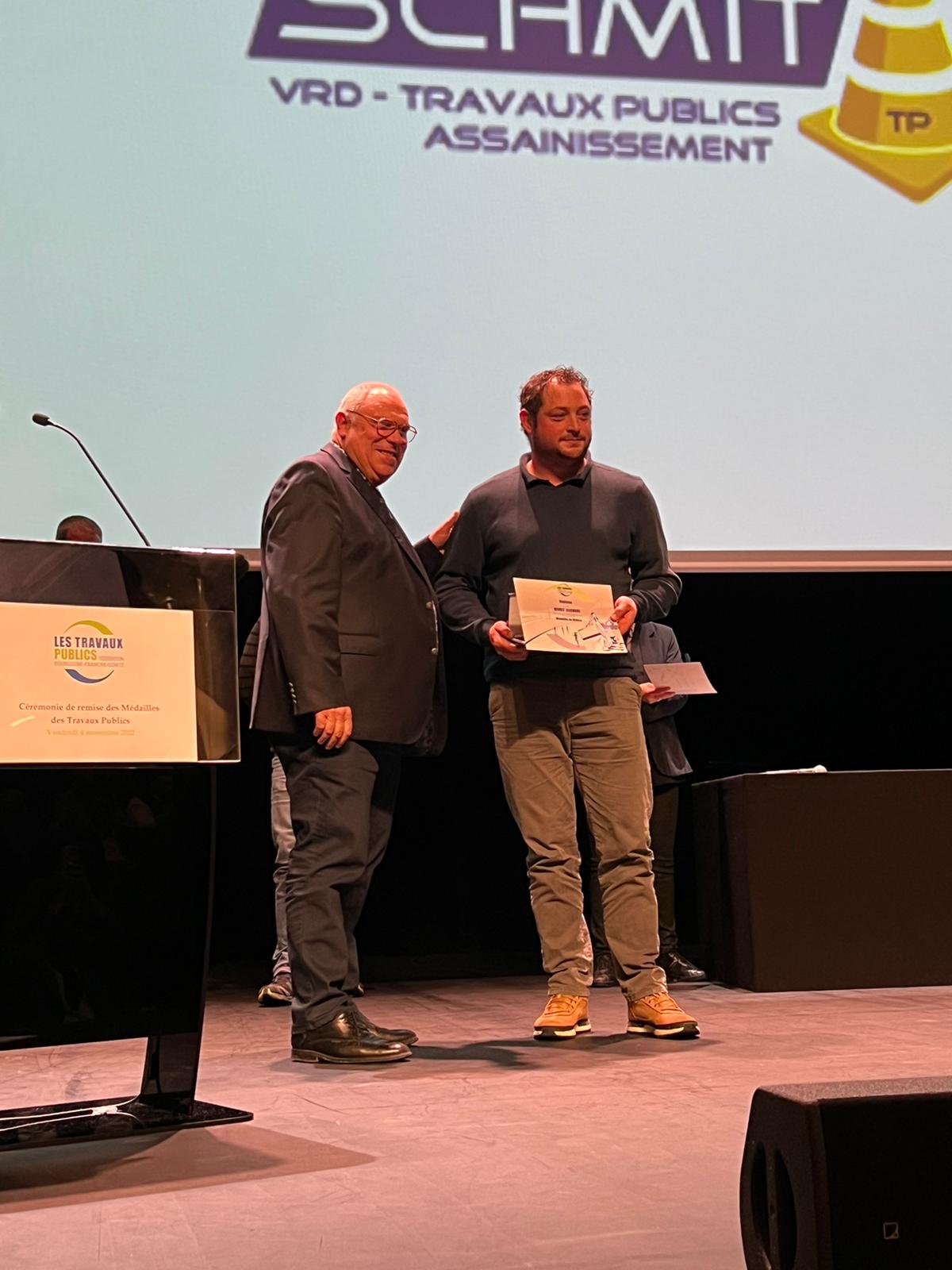 Médaille de bronze pour Benoît LEGENDRE, Monsieur 100 000 volts