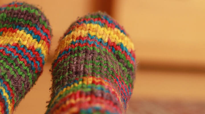 Kostenlose Strickanleitung für Babysocken stricken