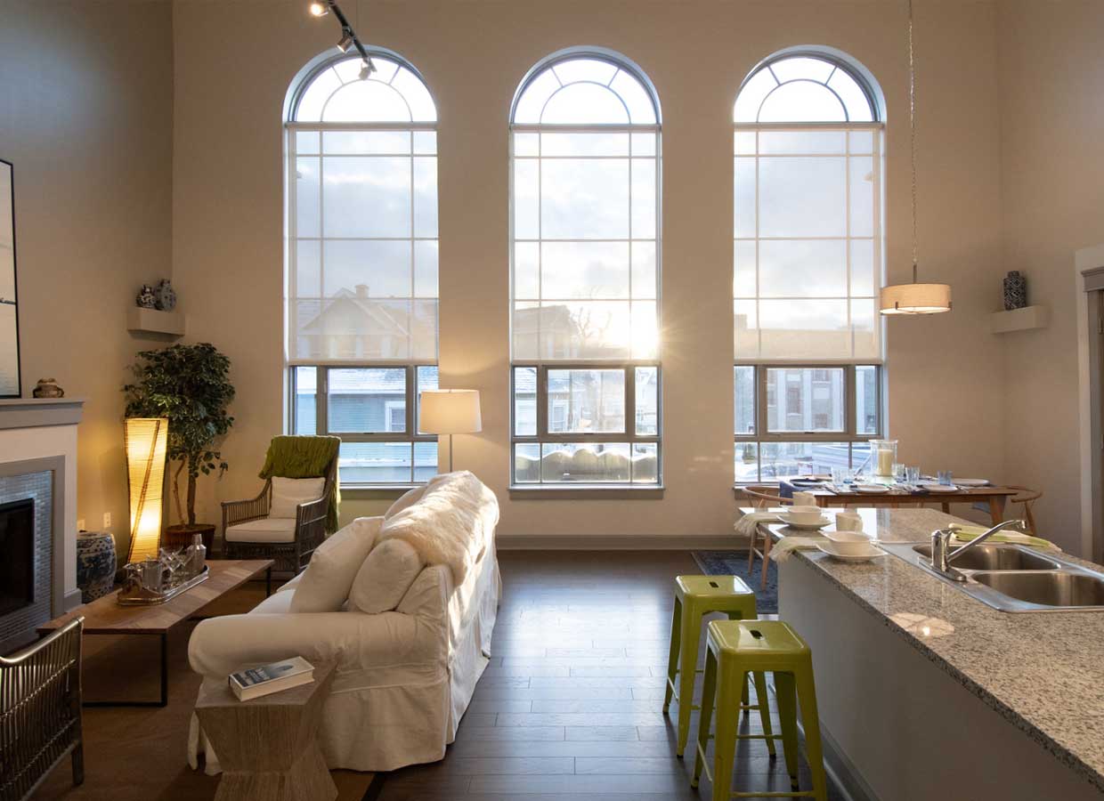 Skyroom Lofts at Shea’s Seneca Apartments in Buffalo, NY