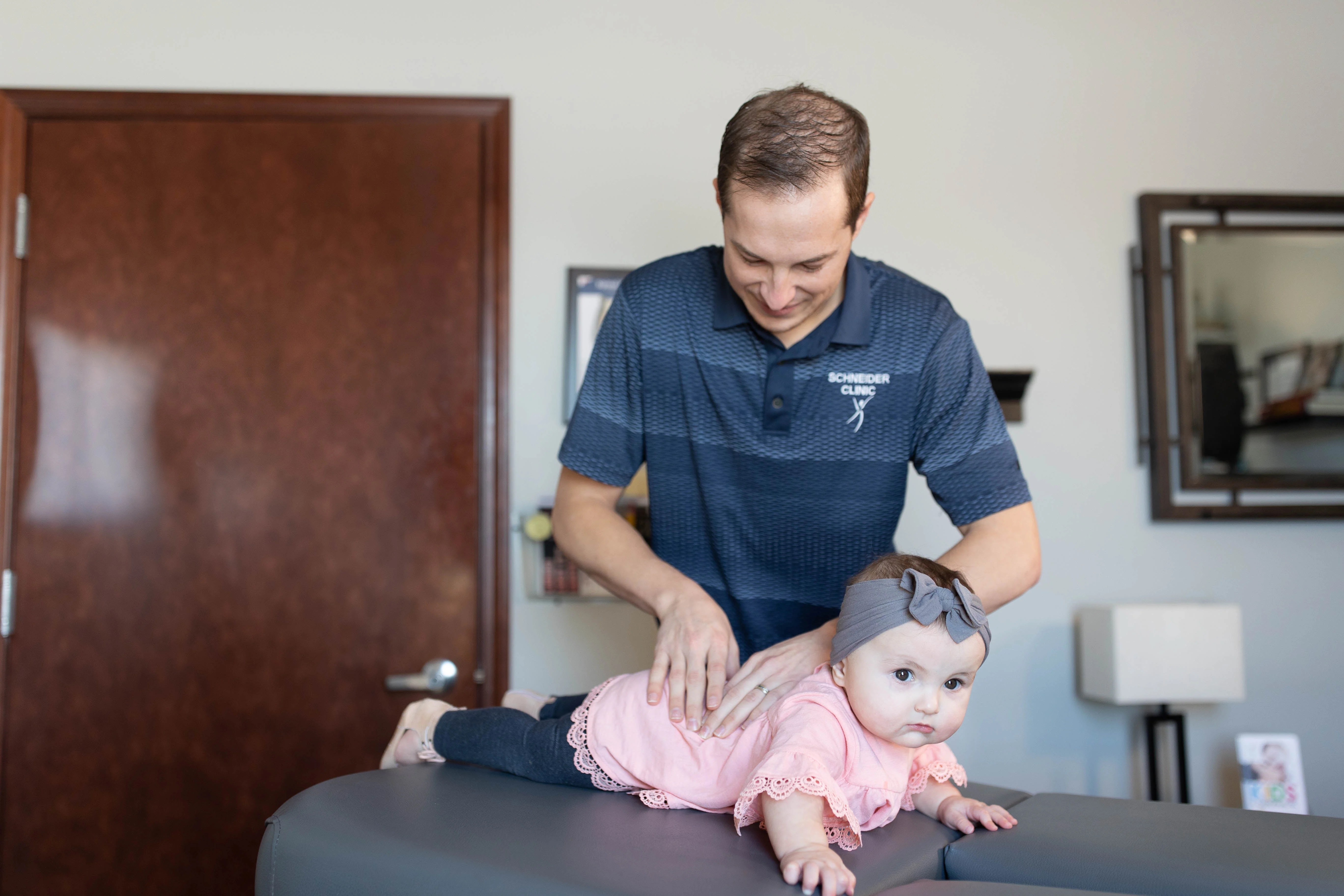 Kids and Babies Adjustments Schneider Clinic