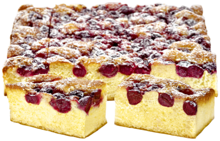 5 Minuten Kirsch Sand Blechkuchen Schnelle Rezept