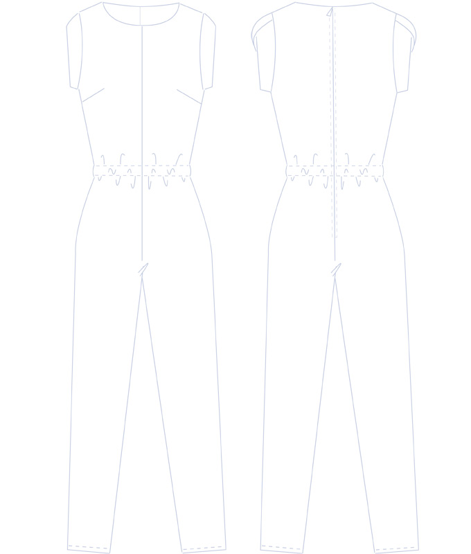 Schnittmuster Jumpsuit Judith schnittchen patterns