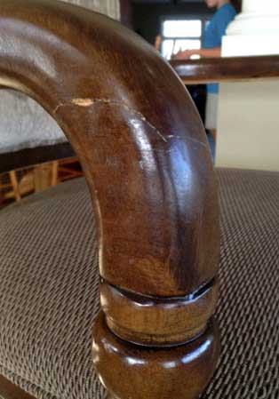 How to Fix a Broken Bar Stool — Schoenbauer Furniture Service, Inc.