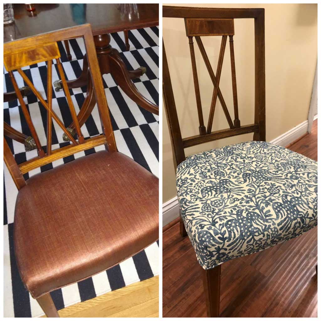 Chair Reupholster Schoenbauer Furniture Service, Inc.