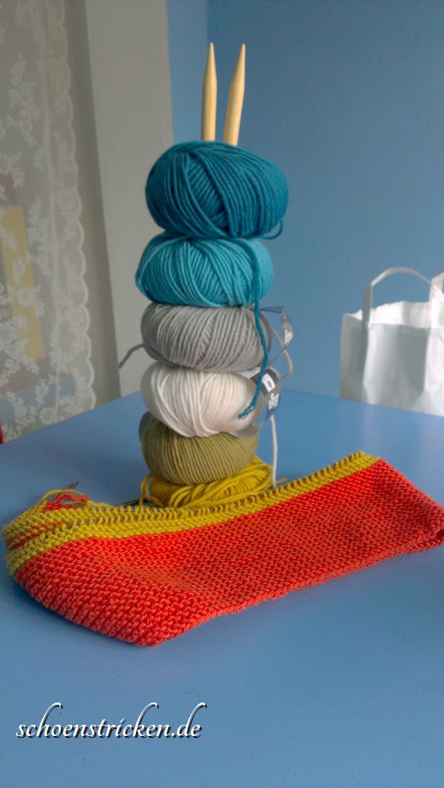 Strickanleitung einfache Babydecke stricken