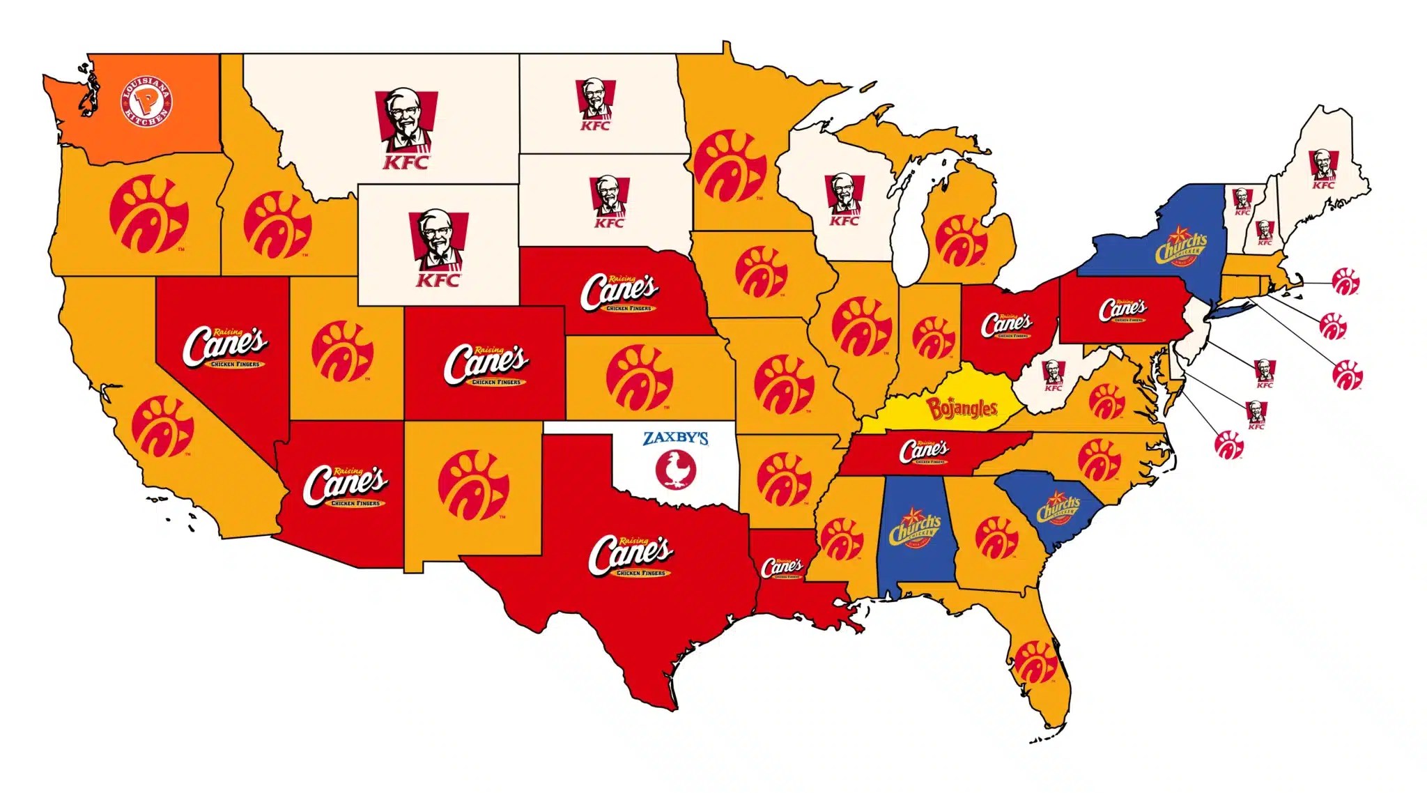 America's Most Popular Fried Chicken Fast Food Scholaroo