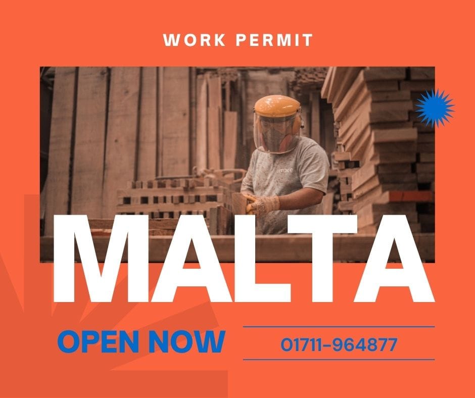 Malta Work Permit 22 Best Option to Work & Settle in Europe