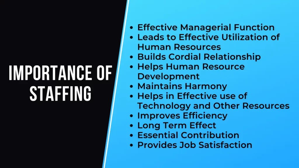 10 Staffing Importance Free Management Blogs ScholarsZilla