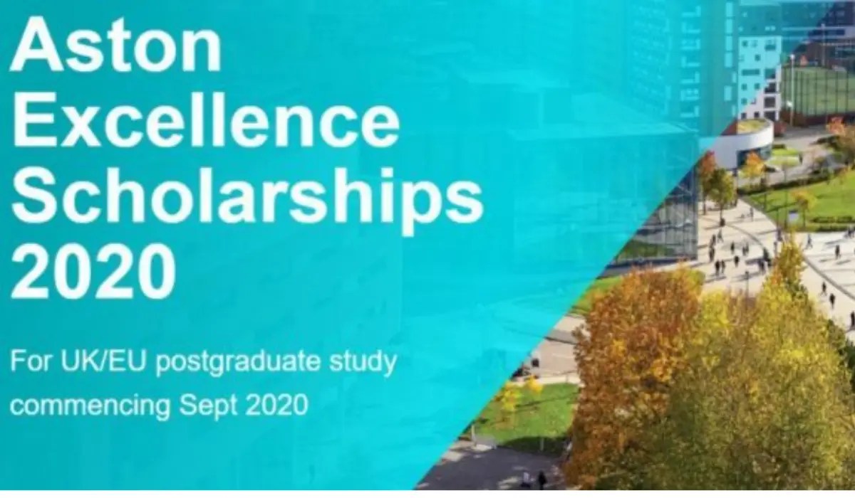 Aston Excellence Scholarships for UK/EU Students, 2020