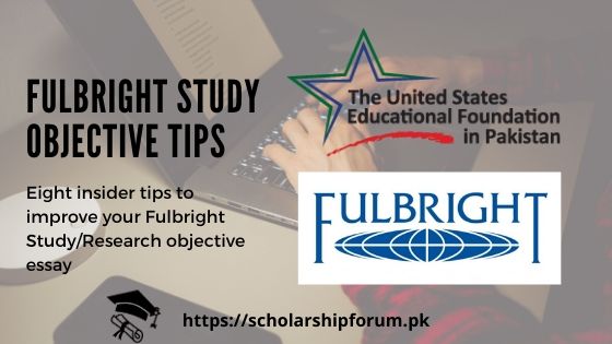 Fulbright Study Objective Tips Scholarship Forum