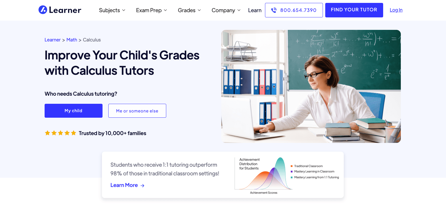10 Best Online Calculus Tutoring sites [2024] Parents Approved