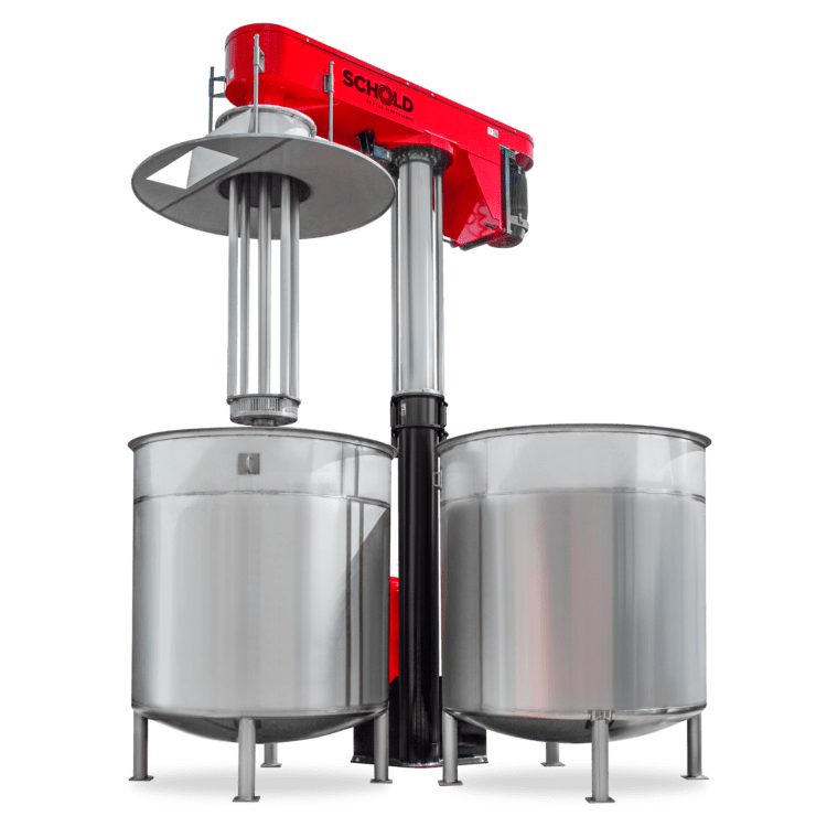 TANKS / TOTES for Dispersers, Mixers, Mills SCHOLD