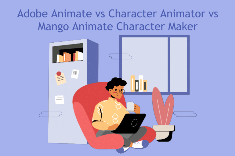 Arquivos do Adobe Animate vs Character Animator Mango Animation