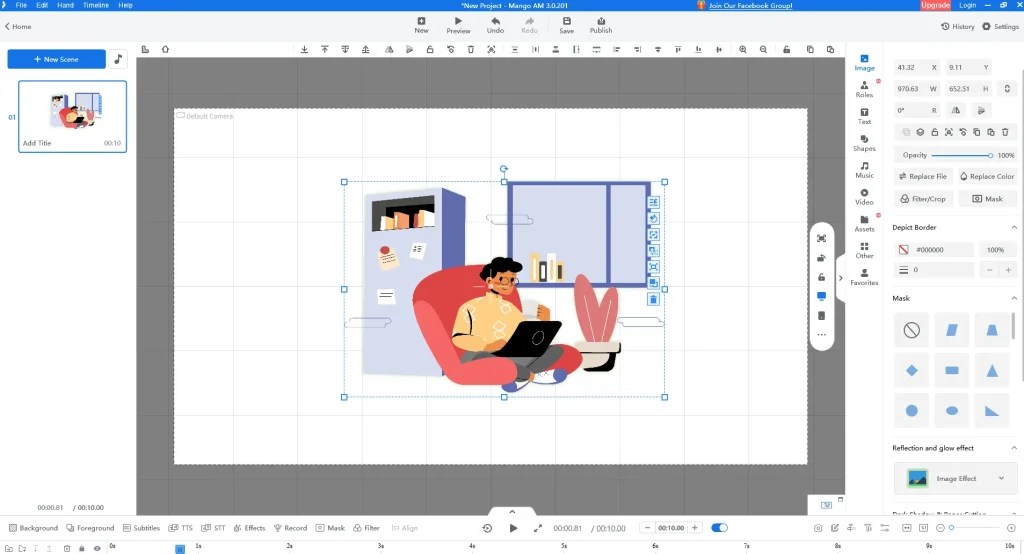 How To Make a Spinning Logo In a Blink Mango Animation University