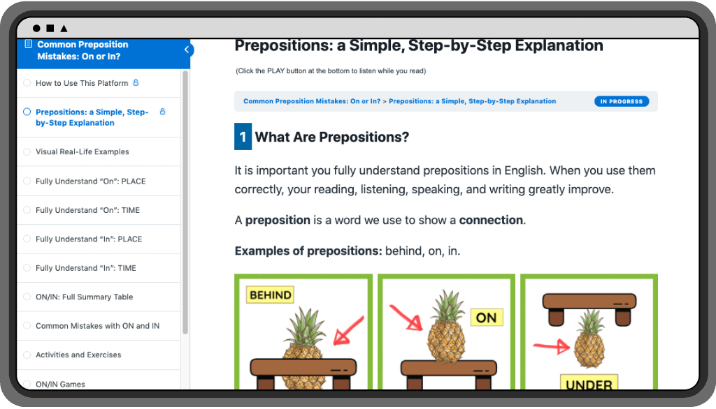 Sample Slider Really Learn English Online School