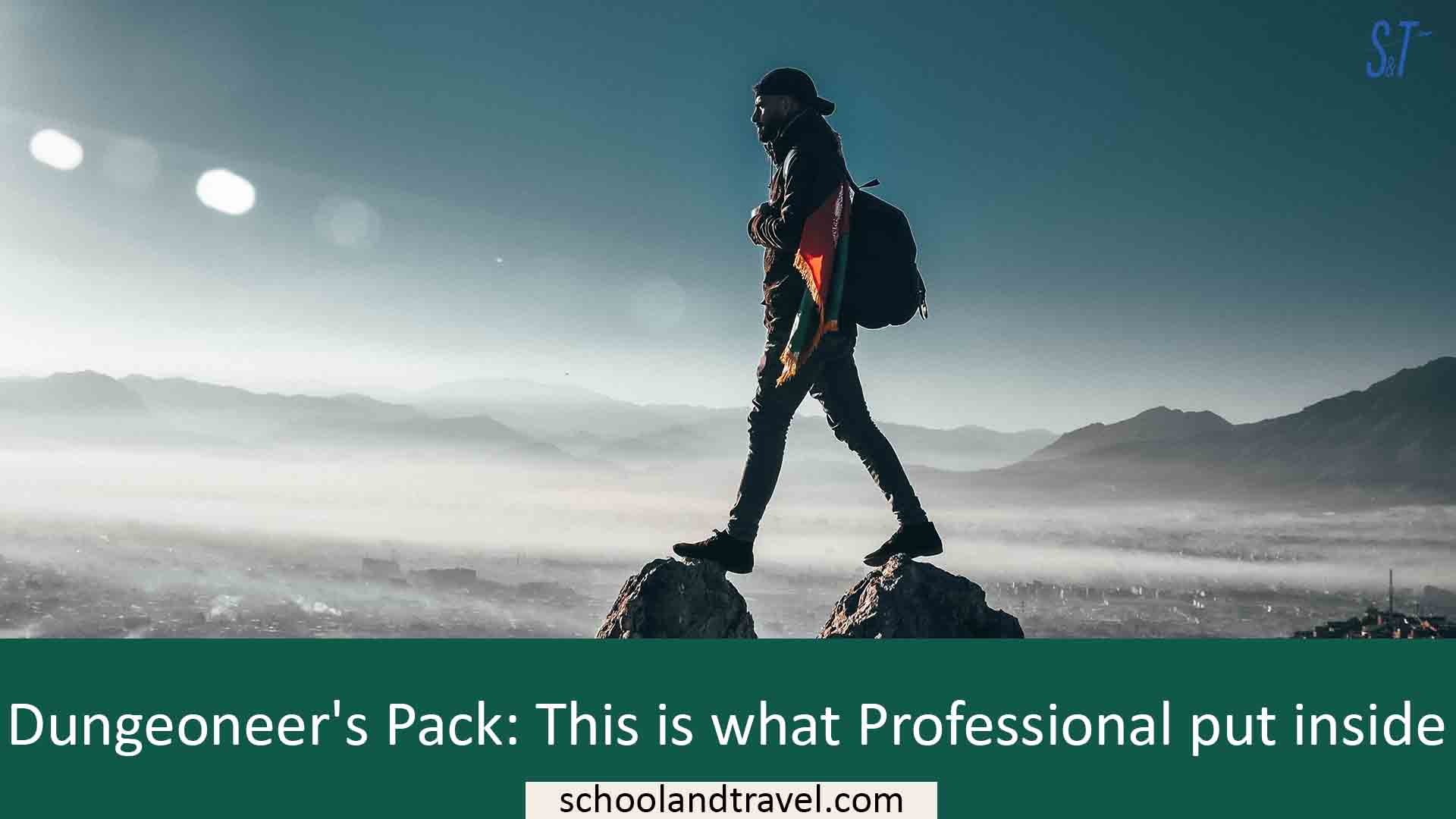 Dungeoneer's Pack This is what Professional put inside School & Travel