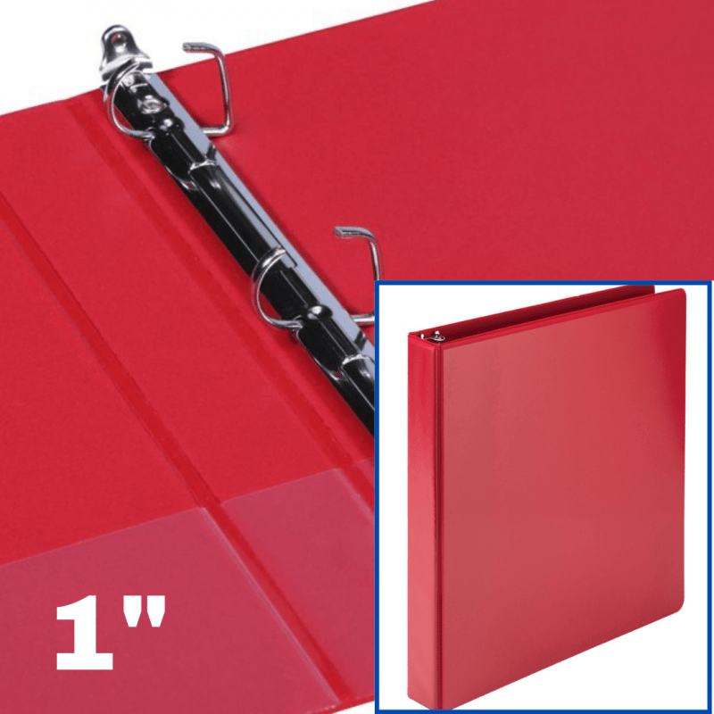 View Binder Dring 1" Red
