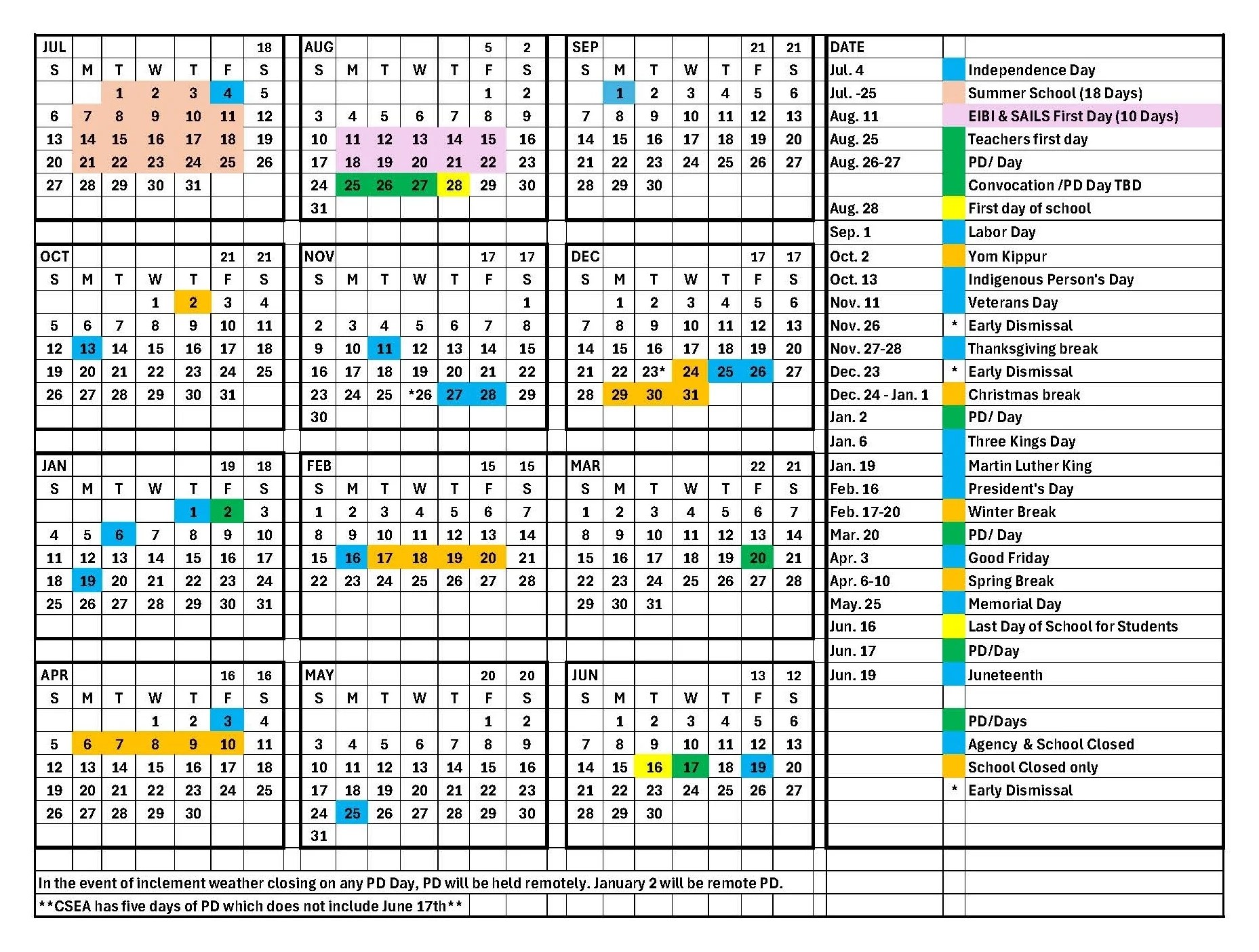 Hamden Public School Calendar 20262027 School Calendar