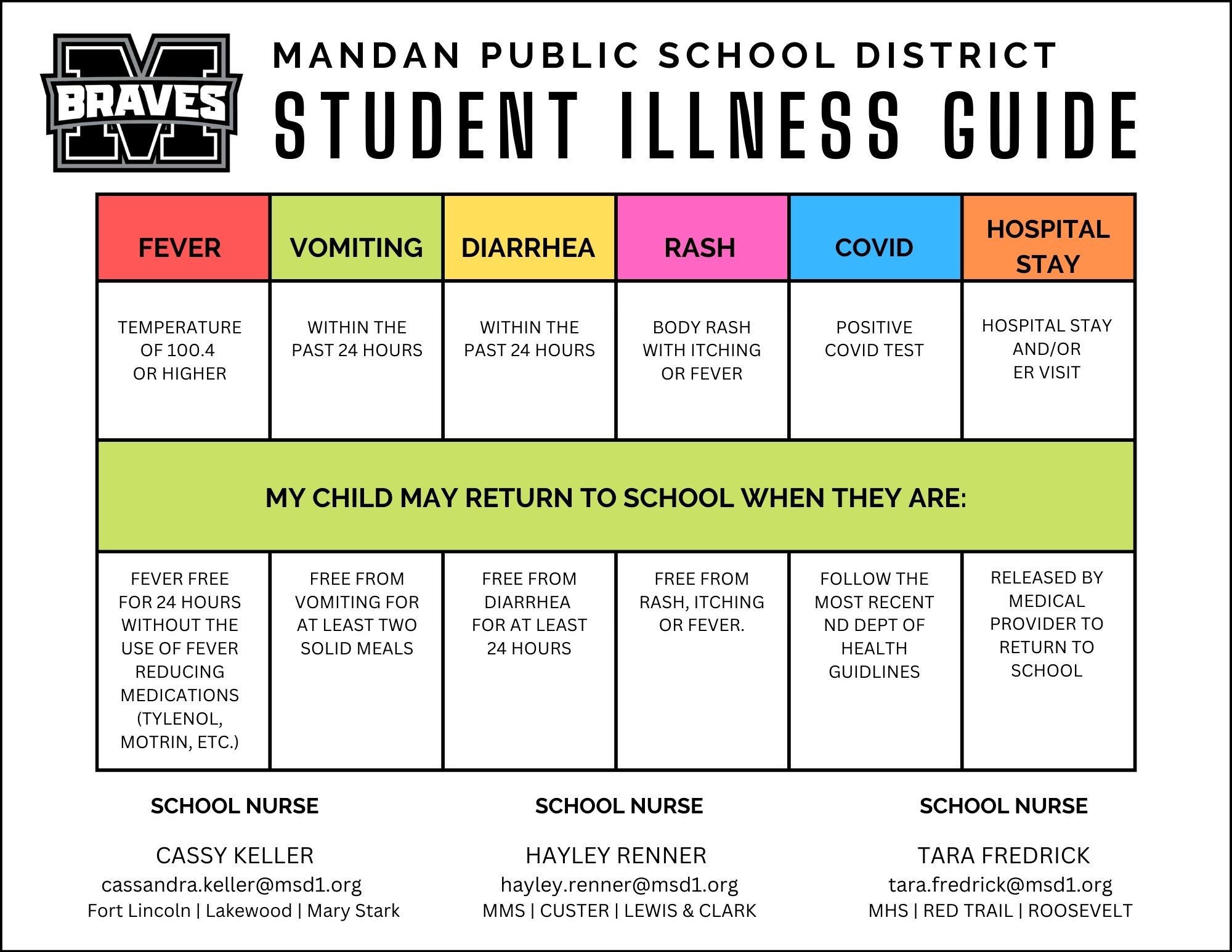 Mandan Public School Calendar 20262027 School Calendar
