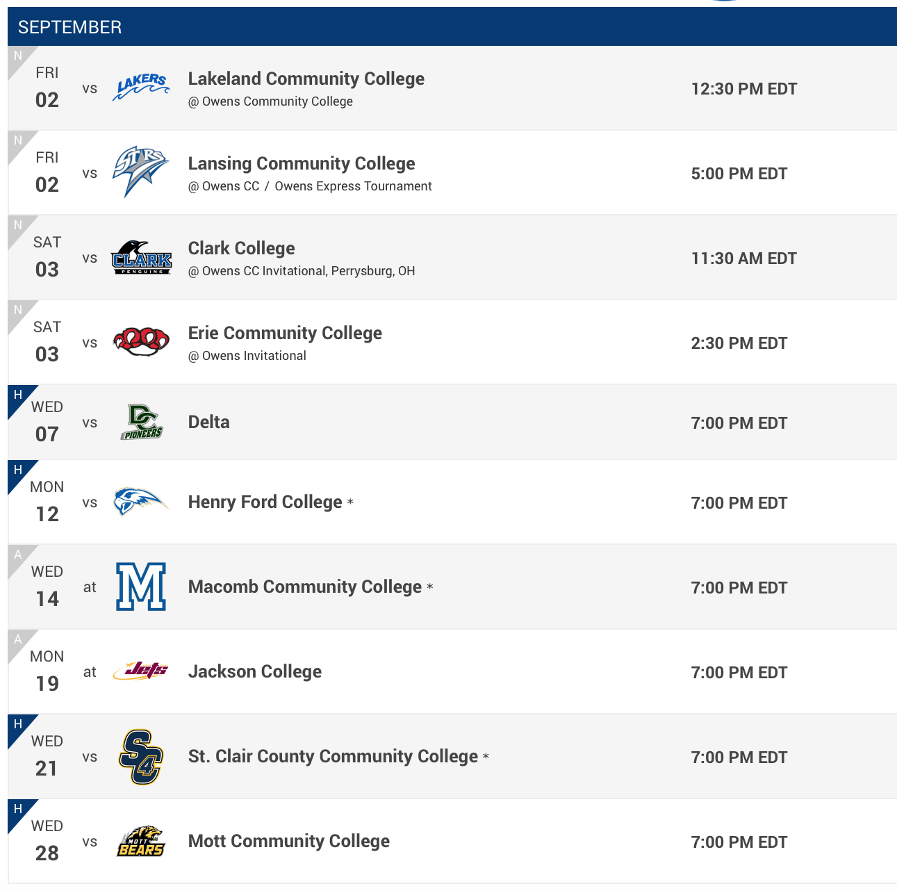 Women’s Volleyball drops home opener 30 Schoolcraft Connection