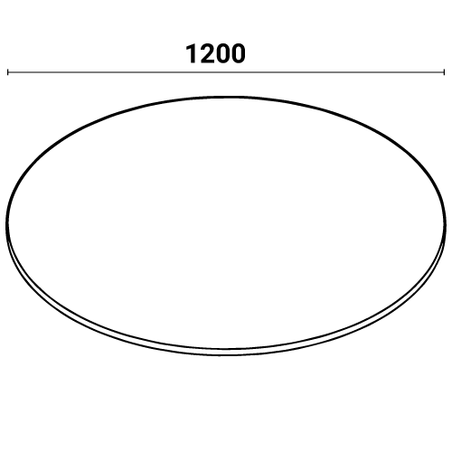 Whiteboard Round Table Top Parts Classroom Writable Schoolfurn