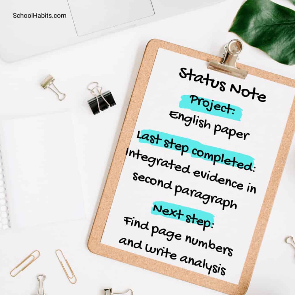 Why you should be using Status Notes SchoolHabits