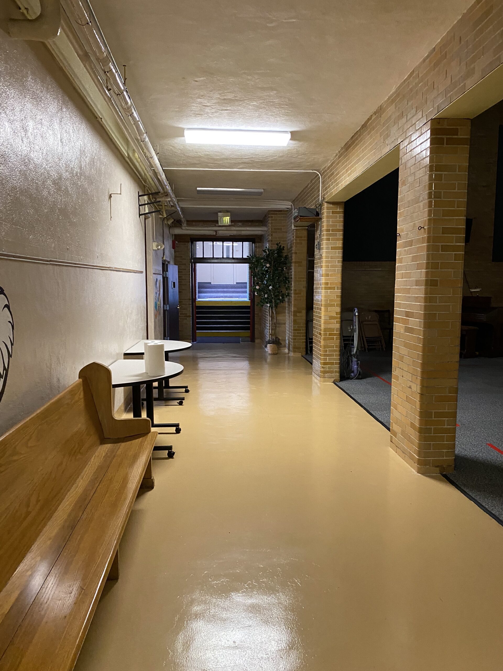 Inside Hopewell Elementary in Franklin, Indiana Schoolhouse Homestead