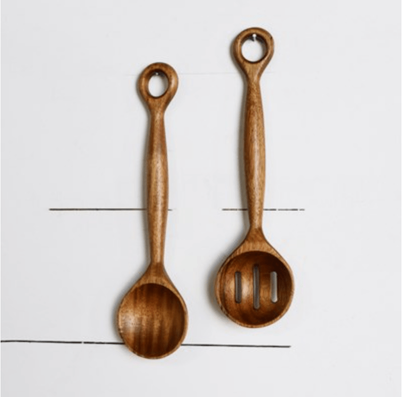 Wooden Salad Spoons Schoolhouse Woodworking