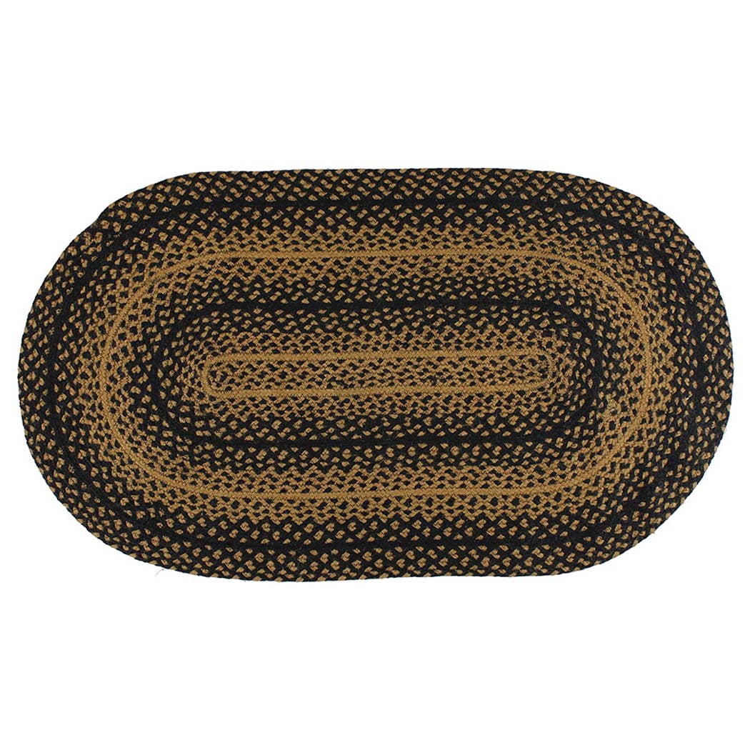 Ebony Braided Rug & Tabletop Collection Schoolhouse Woodworking