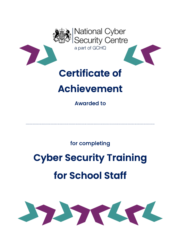 Cyber Security School Training Certificate SchoolPro TLC