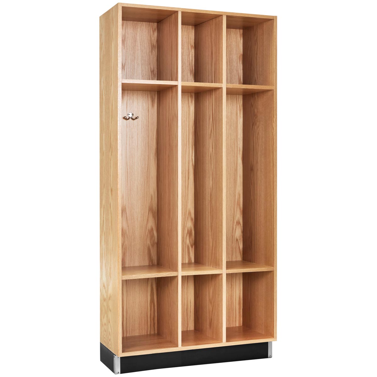 Coat Locker Three Sections 36"W x 15"D x 72"H Schools In