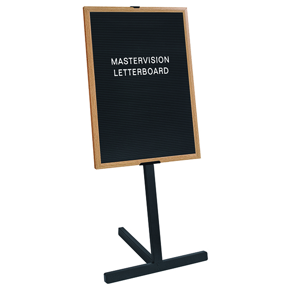 Letter Board Stand with Wood Frame 36"H x 24"W Schools In
