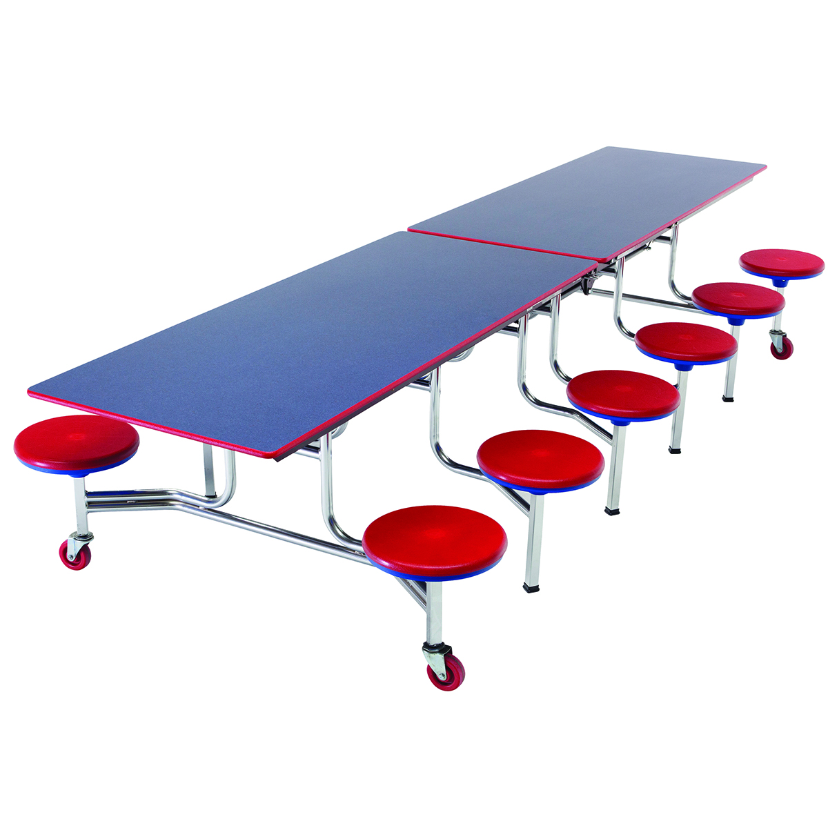 AmTab Mobile Stool Cafeteria Tables SCHOOLSin