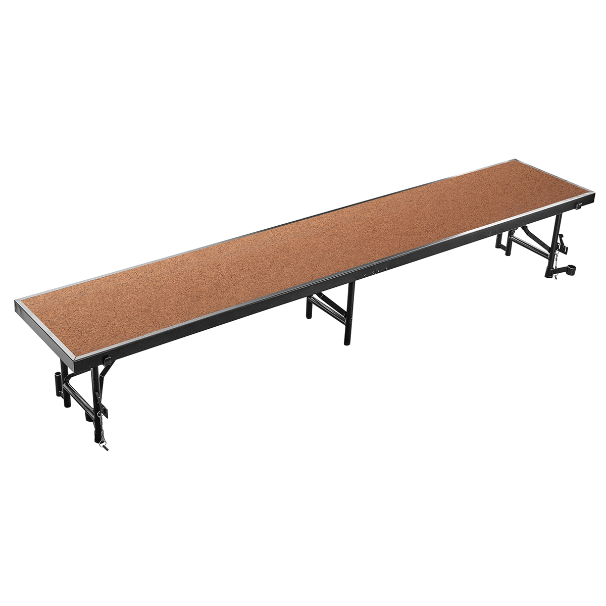 Straight Riser Hardboard Deck 96"W x 18"D x 16"H Schools In