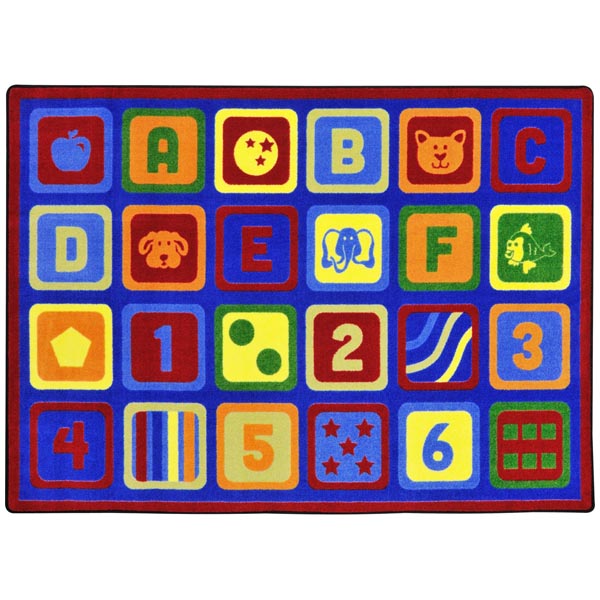 Letters Count Classroom Rugs SCHOOLSin