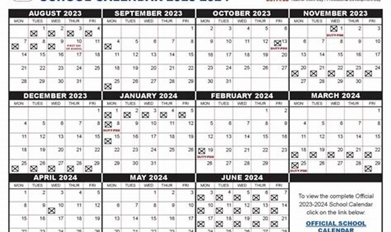 Official Palm Beach County School Calendar 20252026