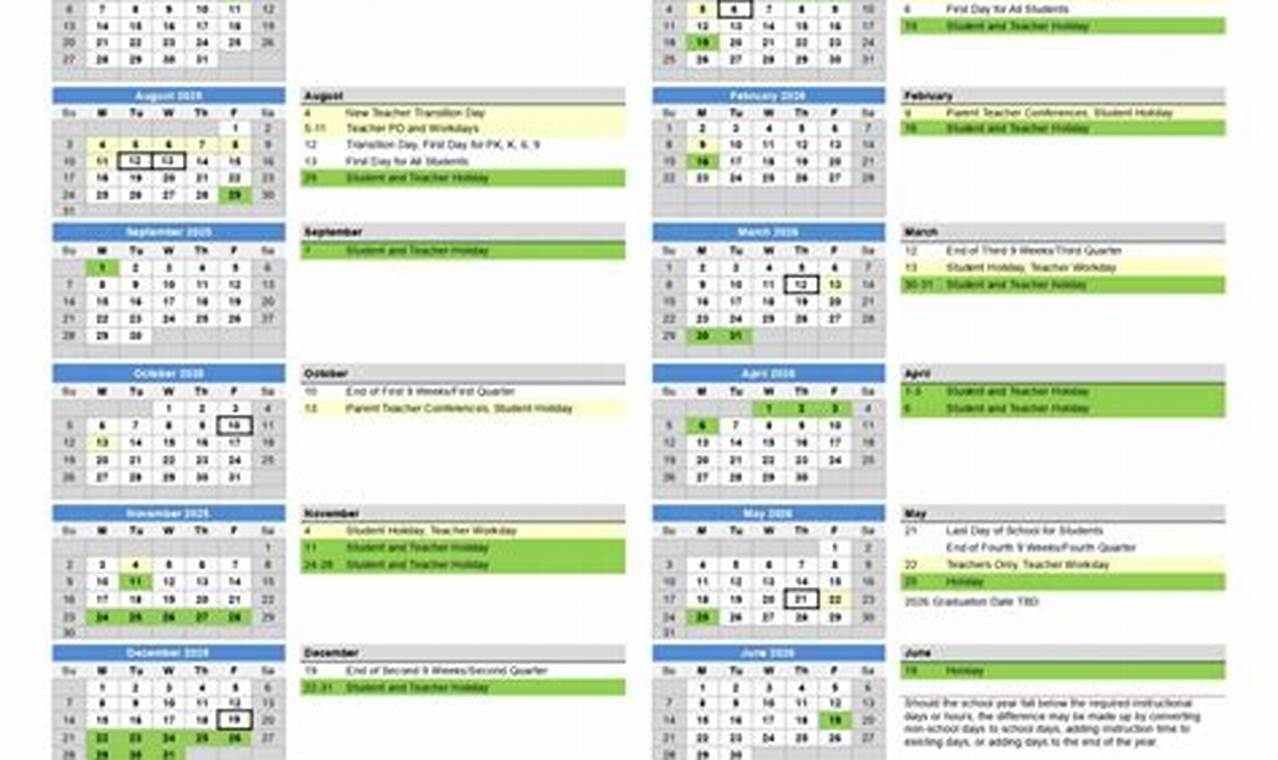 202324 King County Schools Calendar &amp; Dates