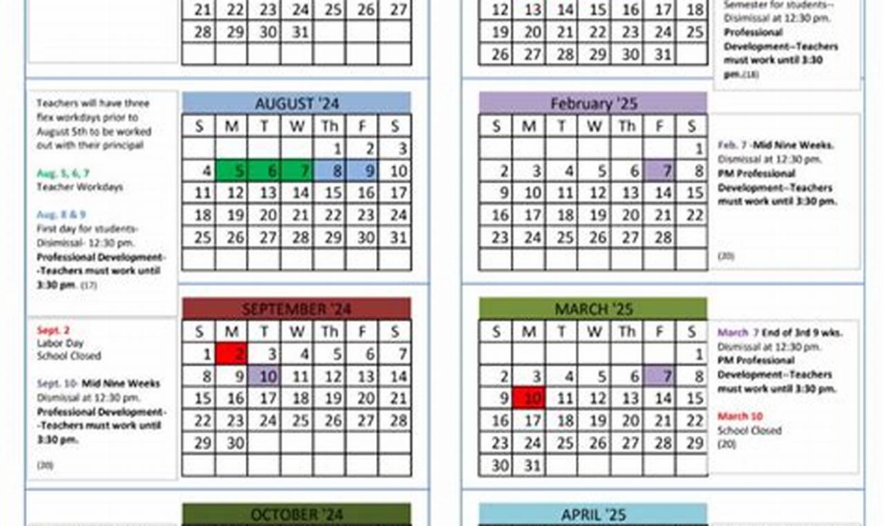 Bulloch County Schools Calendar 202425 Key Dates &amp; Info