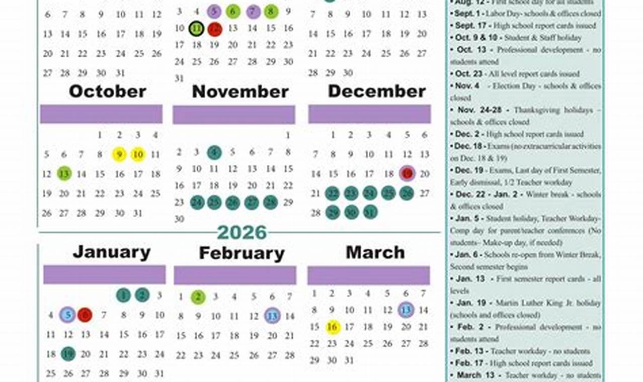 202324 Lancaster County Schools Calendar &amp; Key Dates