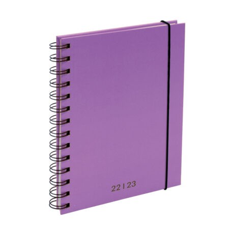 spiraal agenda 2023 Agenda A5 Spiraal Paars 2022 - 2023 - Schoolzz.nl