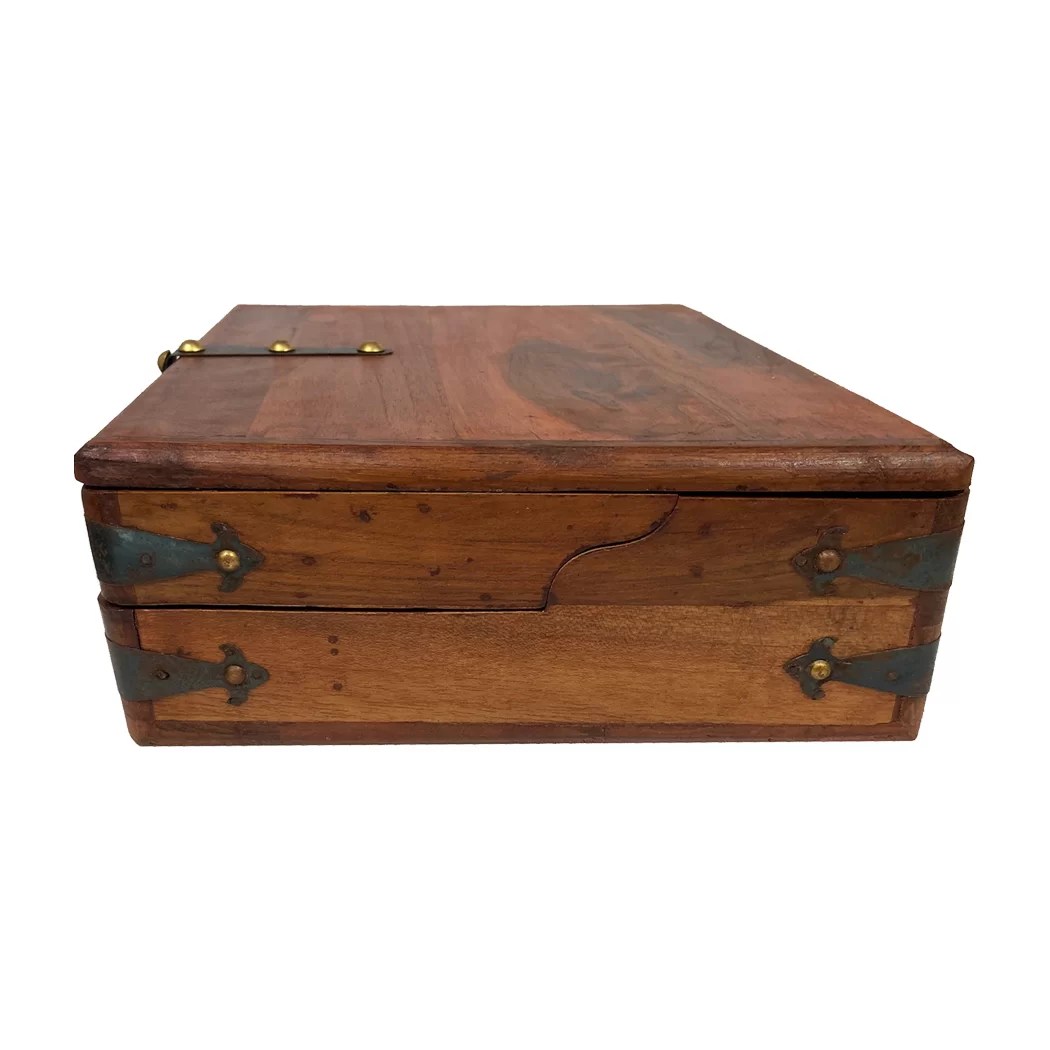 Antique Wooden Writing Box