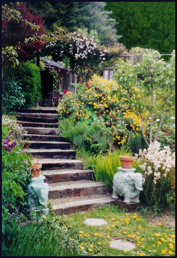 Flower Garden Staircase