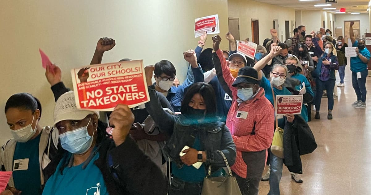 Boston Stands Up for Public Schools and Democracy Schott Foundation