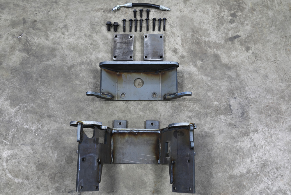 LS Lower Cradle Without Front With Removable Pulley Protector Includes