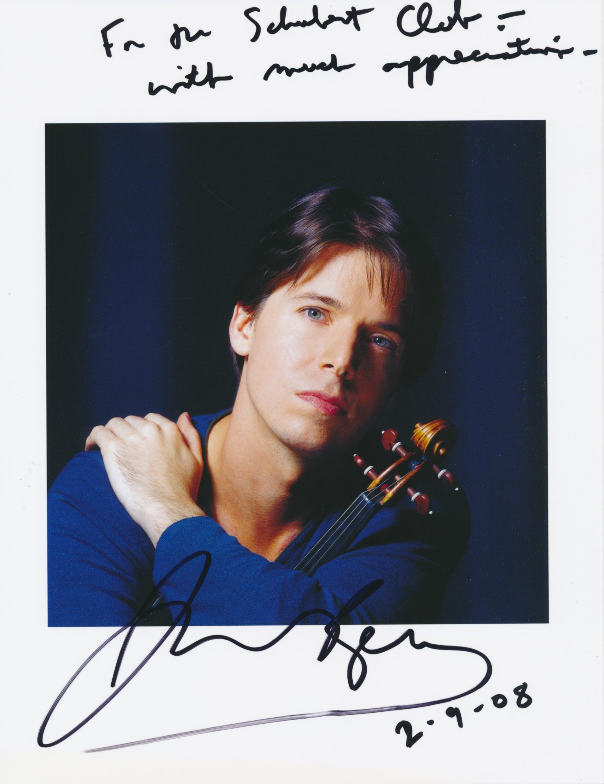 Joshua Bell Schubert Club