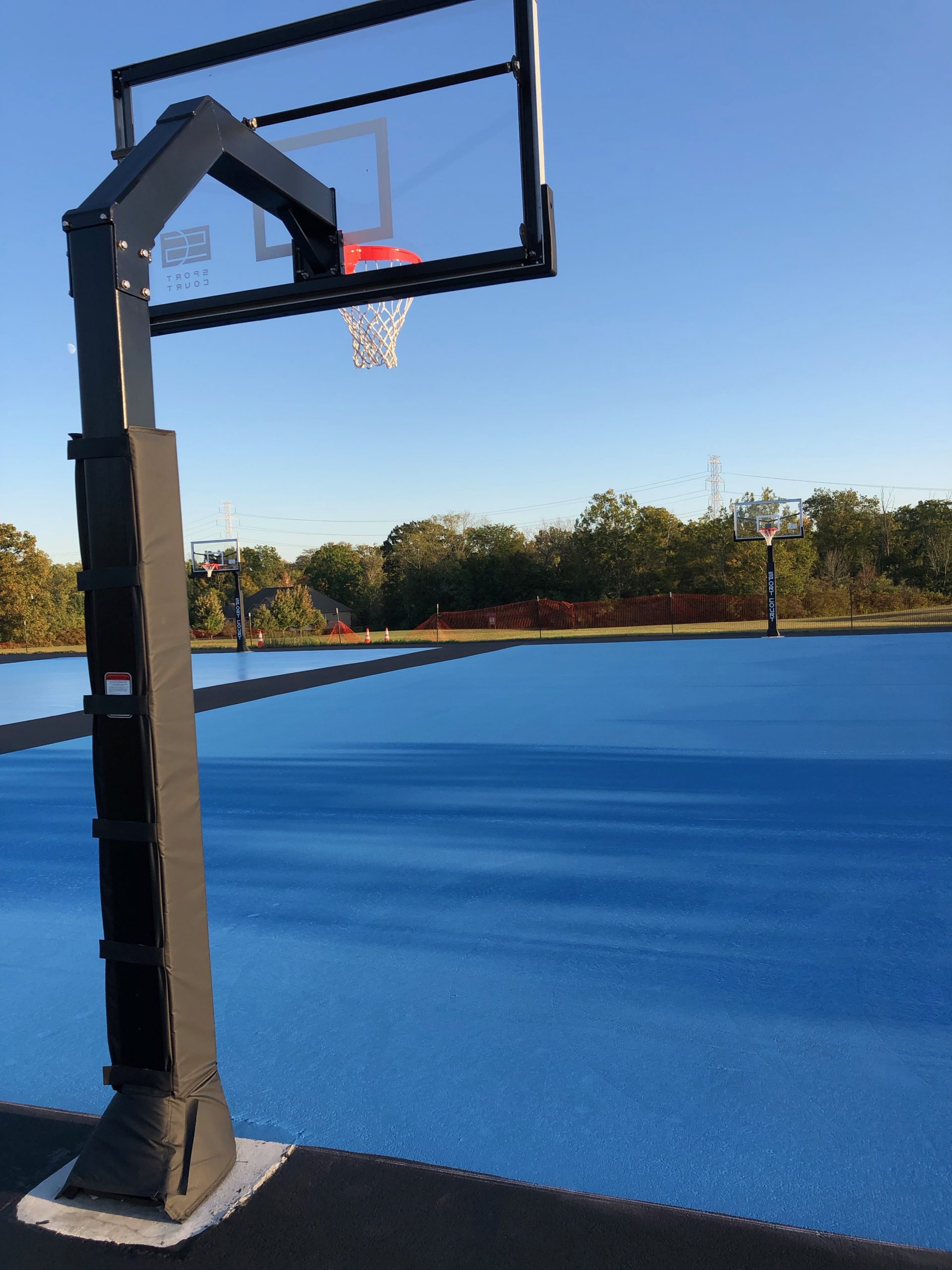 Basketball Court and Hoop Installation Schubert Tennis
