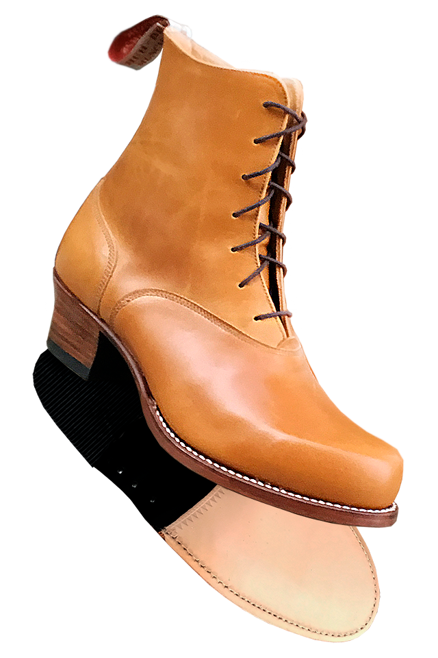 Rahmengenähte Schuhe, Zwiegenähte Schuhe, Haferlschuhe, Stiefel