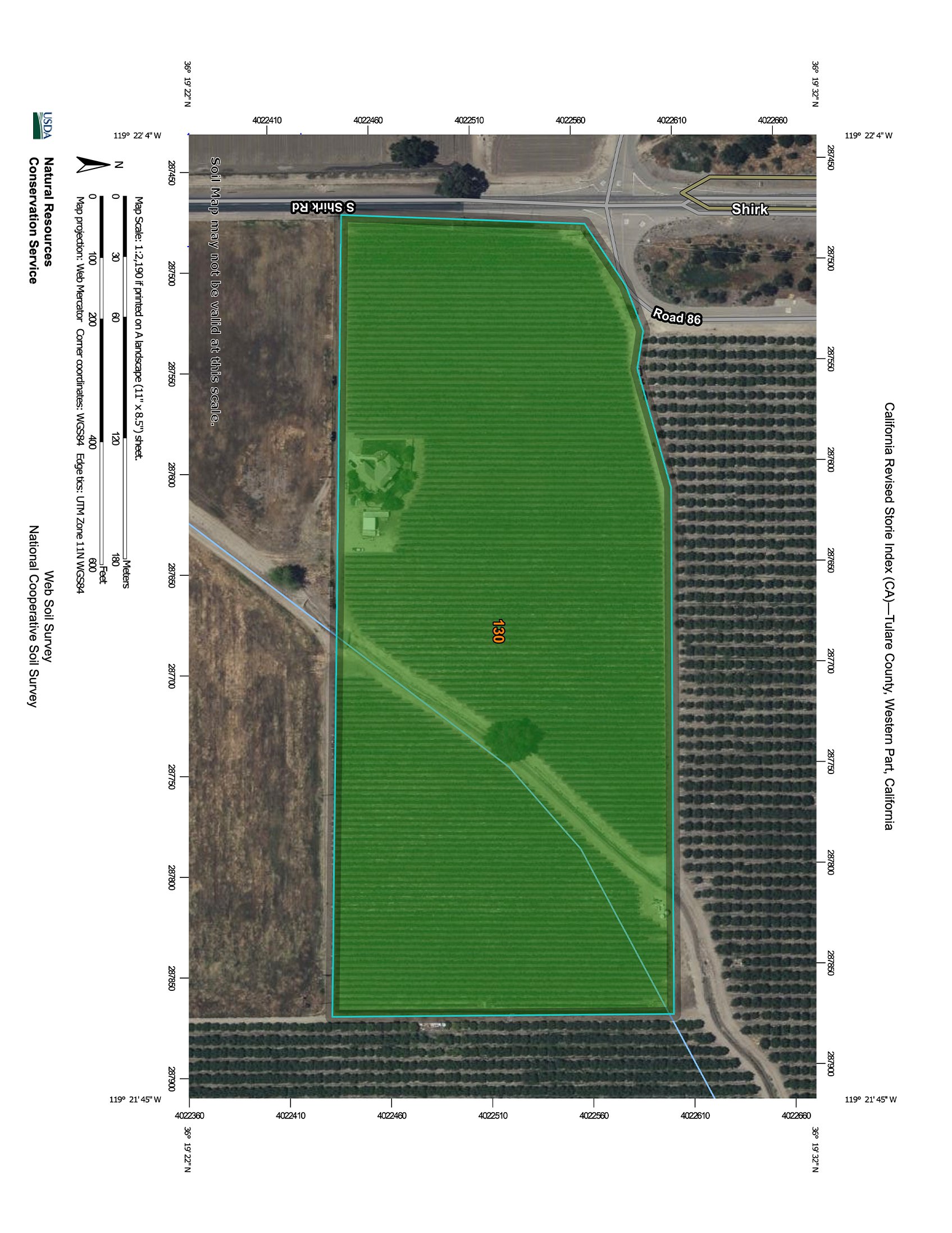 +/15.32 Acres Organic Blueberries & Development Property Visalia